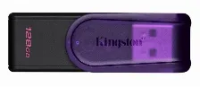 Memoria Usb Kingston Datatraveler Exodia S, 128gb, Usb 3.2, Morado