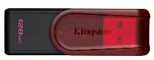 Memoria Usb Kingston Datatraveler Exodia S, 128gb 3.0 Gen 1 Tapa Giratoria, Rojo