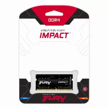 Memoria Ram Sodimm Kingston Fury Impact 16gb, Ddr4, 3200mhz, Non-ecc, Cl20, Xmp, Open Box