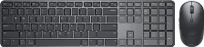 Kit Teclado Y Mouse Dell Pro 7 Slim Km726 Interruptor De Llave De Tijera, Inalámbrico, Usb Tipo A, 6000 Dpi, Negro