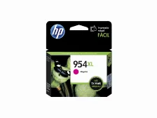 Cartucho Original De Tinta Magenta Hp 954xl (l0s65al), De Alto Rendimiento Para Officejet Pro 8210/8710/8720/8730
