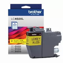 Cartucho De Tinta Brother Lc402xly Original, Amarillo, Alto Rendimiento (xl)