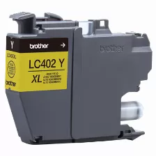 Cartucho De Tinta Brother Lc402xly Original, Amarillo, Alto Rendimiento (xl)
