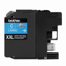 Cartucho De Tinta De Alto Rendimiento Brother Lc505c Cyan Original