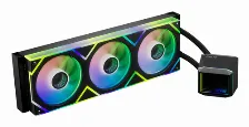 Enfriamiento Liquido Xpg Levante Ii 360, 3x120mm, Hasta 2000rpm, Negro Open Box