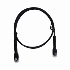 Patchcord Linkedpro Lp-pslim-2bk Cat6, 2 M, U/utp (utp), Negro