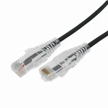 Patchcord Linkedpro Lp-ut6a-200-bk28 Cat6a, 2 M, Negro