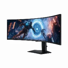 Monitor Para Juegos Samsung Odyssey G9 G91f, 49 Pulgadas Curvo 1000r, Dqhd 5120x1440, 144hz, 1ms, Freesync Premium Pro, Displayhdr 600.
