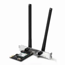 Tarjeta De Red Inalambrica Mercusys Ma80xe Pci Express, Wi-fi 6 (802.11ax), Negro