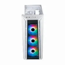 Gabinete Cooler Master Mb520 Argb Midi-tower, Ventana Lateral, 4x Ventiladores, Blanco