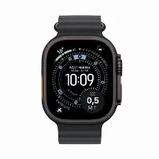 Smart Watch Apple Watch Watch Ultra 3 Touch Si, Micrófono Si, Altavoces Si, Monitor De Frecuencia Cardíaca Si, Bluetooth 5.3, Color De Banda Negro, Ip6x