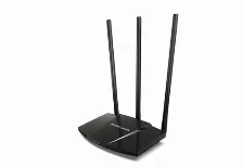 Ruteador Inalambrico Mercusys Mw330hp 3 Ant., Wi-fi 4 (802.11n), 3 Rj-45, 300 Mbit/s, Negro