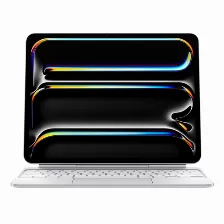 Teclado Inalámbrico Apple Magic Keyboard Para El Ipad Pro De 13 Pulgadas (m4) - Español (américa Latina) - Blanco, Qwerty, Español, Trackpad, Interruptor De Llave De Tijera, 1 Mm, Apple