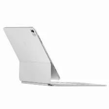 Teclado Inalámbrico Apple Magic Keyboard Para El Ipad Pro De 13 Pulgadas (m4) - Español (américa Latina) - Blanco, Qwerty, Español, Trackpad, Interruptor De Llave De Tijera, 1 Mm, Apple