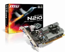 Tarjeta De Video Msi Nvidia Geforce 210, 1gb Ddr3, 64 Bits, Pci-e 2.0, Hdmi, Dvi-i, Vga