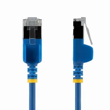 Patchcord Startech.com Cat6a, 1 M, U/ftp (stp), Azul