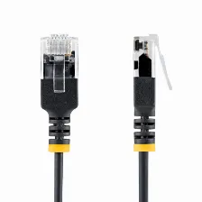 Patchcord Startech.com Cat6a, 1 M, U/utp (utp), Negro