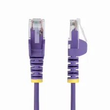 Patchcord Startech.com Cat6, 1.5 M, U/utp (utp), Púrpura