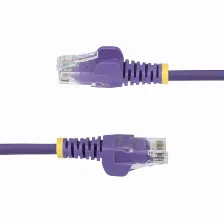 Patchcord Startech.com Cat6, 1.5 M, U/utp (utp), Púrpura