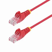 Patchcord Startech.com Cat6, 1.5 M, U/utp (utp), Rojo