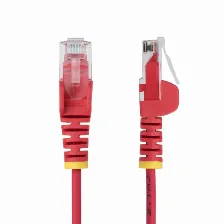 Patchcord Startech.com Cat6, 1.5 M, U/utp (utp), Rojo