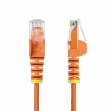 Patchcord Startech.com Cat6, 0.5 M, U/utp (utp), Naranja
