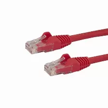 Patchcord Startech.com Cat6, 2 M, U/utp (utp), Rojo