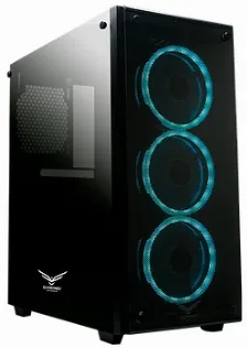 Gabinete Naceb Technology Player Psu No, Vent. 3x 120 Mm, Negro
