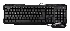 Kit Teclado Y Mouse Naceb Technology Na-618n Usb, Interruptor De Membrana, Alámbrico, 1000 Dpi, Negro