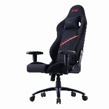 Silla Gamer Xpg Nexus, Antimanchas, Reclinable, Antiderrapante, Soporte Lumbar, Max. 125 Kg, Negro/rojo