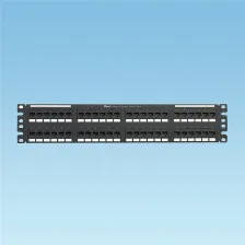 Panel De Parcheo Panduit 48-port , Netkey, Category 5e, Patch Panel 48 Puertos, Rj-45, Montaje En Bastidor, Capacidad Del Rack 2u