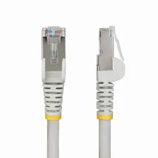 Patchcord Startech.com Nlgr-25f-cat6a-patch Cat6a, 7.6 M, S/ftp (s-stp), Gris