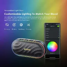 Bocina Inalambrica Oraimo Spacebox Obs-382, 8w, Rgb, Gris