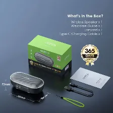 Bocina Inalambrica Oraimo Spacebox Obs-382, 8w, Rgb, Gris