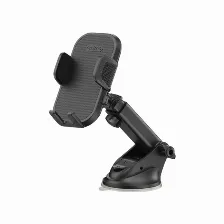 Soporte Para Automovil Oraimo Hydra 4, Ajustable 55-95 Milimetros, Rotacion 360 Grados, Succion Resistente 75 Grados Celsius, Operacion Una Mano