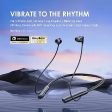 Audifonos De Cuello Inalambricos Oraimo Necklace Lite, Bluetooth 5.3, 30 Horas, Ipx4, Microfono Con Enc, Conexion Dual, Bajos Potentes, Negro