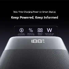 Power Bank Oraimo Powernova, 22.5w, 27000mah, Digital, 2xusb-a/1xusb-c, Negro