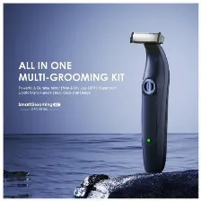 Kit De Aseo Personal Oraimo Smartgroomingkit, Ip67, Bateria 500mah, 5w, Carga Tipo C, Uso Humedo/seco, Cuchillas Acero Inoxidable, Negro.