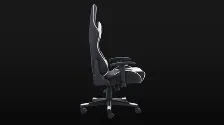 Silla Ocelot Gaming Osb-04 Reposa-brazos Si, Material Vinilo, Base Metal, Color Negro, Blanco