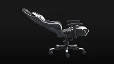 Silla Ocelot Gaming Osb-04 Reposa-brazos Si, Material Vinilo, Base Metal, Color Negro, Blanco