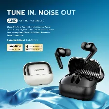 Audifonos Inalambricos Oraimo Spacebud Neo+ Otw-323p, Audio 360, Negro