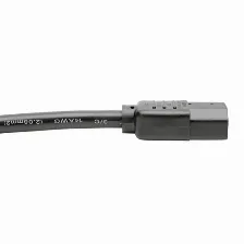 Cables De Poder Tripp Lite Macho, Hembra 100 - 250 V, 1.83 M, Negro