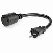 Cables De Poder Startech.com Macho, Hembra 125 V, 0.9 M, Negro