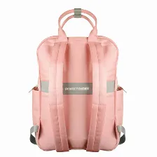 Mochila Perfect Choice Kokette Bolsa Delantera, Bolsa Lateral, Tamaño Max De Pantalla 17