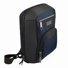 Mochila Perfect Choice Pc-085010 Poliéster, Color Azul