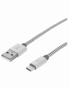 Cable Usb Perfect Choice Pc-101673 Color Blanco, Gris