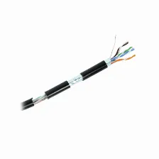 Bobina Linkedpro Pro-cat-5-ext/500 Cat5e, 152 M, F/utp (ftp), Negro