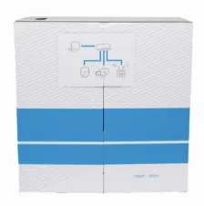 Bobina Linkedpro Pro-cat5-ext-litew-v2 Cat5e, 305 M, U/utp (utp), Blanco