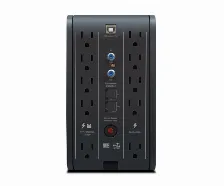 Cdp R-smart2010 - Ups De 2000va / 1200w Con Pantalla Lcd, 10 Terminales De Salida: 5 Con Respaldo Y Avr, Y 5 Con Supresia?n De Picos.
