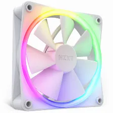 Kit De 3 Ventiladores Nzxt F120 Rgb, 12 Cm, 1800 Rpm Max, Blanco